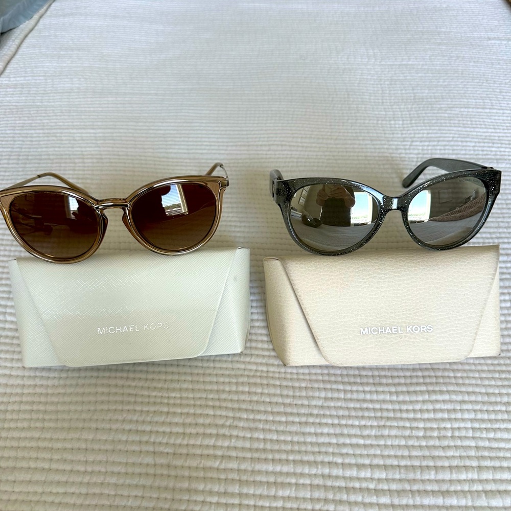 2 Pair MK Sun Glasses